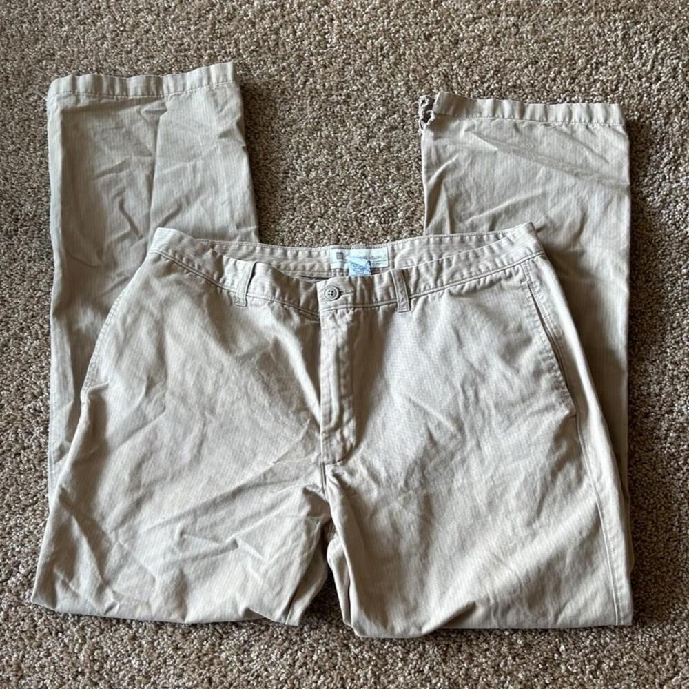 Gap Women's Tan and Cream Trousers